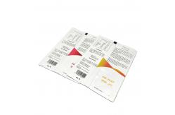 China Smell Proof Back Seal Bag Potato Chip Snack Packaging With Tear Notch supplier