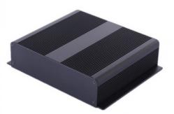 China Bright Black Anodizing Extruded Aluminum Enclosure 6063 / 6061 / 6005 supplier
