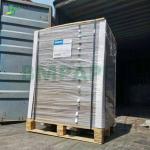 1.2mm 1.5mm 2 Side Coated White Laminated Cardboard For Cosmetic Packaging Boxes 70x100cm for sale