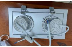 China Embedded Cri80 Led Grille Light , Rectangular Led Downlight supplier