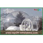 Large Outdoor Inflatable Tent Bubble Transparent Inflatable Camping Tent For 2 Man for sale