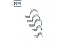 China UL EMT Conduit Fittings Pipe 1 / 2-4'' 1 Hole Conduit Strap supplier
