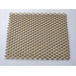 Golden Silver Black Metal Aluminum Expanded Mesh Net Cloth Screen Netting for sale