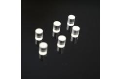 China D1mm~50mm Sapphire Optical Glass Cylinder Rod Rippled Mixing Endoscopy Optical Rod Lens supplier