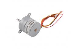 China Permanent Magnet 25mm 7.5 Angle Stepper Motor With Gearbox SM25-048S supplier