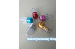 China Reusable Small Plastic Pill Bottles Empty Plastic Pill Containers For Single Capsule supplier