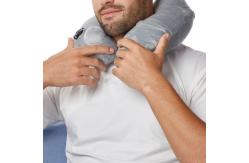 China 3 Heat Settings Heated Neck Pillow With Overheat Protection supplier