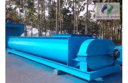China Large Capacity Double Shaft Mixer Machine For Clay Cement Concrete supplier