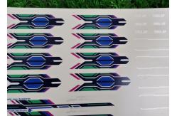 China A4 Waterslide Decal Paper , Custom Die Cut Furniture Stickers Decals supplier