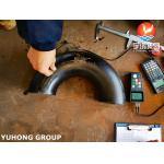 ASTM A234 WP22 CL1 / CL3 Alloy Steel Fitting Buttweld 180° Elbow Black Painted