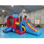 Outdoor Medieval Bounce Castle Inflatable Bouncy House With Slide Combo Inflatable Jumping House For KIds for sale