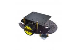 China DC 6V Arduino Car Robot Inteligent DIY Smart Chassis For Education Projects supplier