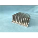 Hole Punched Aluminium Extrusion Heat Sink Profiles Polishing Surface for sale