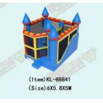 Kids Play Commercial Inflatable Bounce House With Slides