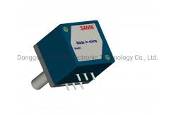 China Horizontal Rotary Potentiometer 27mm Shaft Sealed Dual Unit RV27120G0 supplier