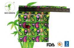 China Pre Printed Square Baby Wet Bag Reusable / Machine Washable Style Available supplier