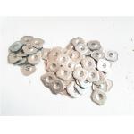 Square Metal Self Locking Washer With Beveled Edges 64x64mm For Insulation Pins