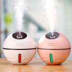 2000 Mah Portable Rechargeable Humidifier 300ml White Small USB Mini Ultrasonic for sale