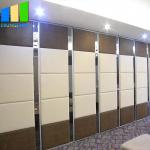 Office Folding Partition Walls Aluminium Channel Mdf Room Divider Movable Partition for sale