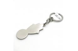 China Durable Child Metal Keychain Holder with Customized Logo - MOQ 500 supplier