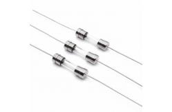 China Fusible Cutout Pigtail Glass Fuse 20A 5x20 Glass Fuse With Lead Wire supplier