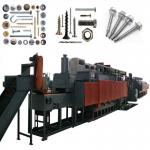 Electric Continuous Quenching Tempering Mesh Belt Furnace with 500KW Total Power and 350kg/hour Productivity for Self-tapping Screws for sale