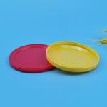 Easy Peel Off FDA Recyclable Aluminum Foil PE Plastic Lids for sale