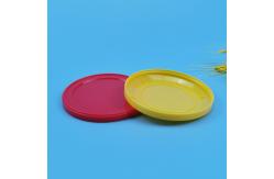 China Easy Peel Off FDA Recyclable Aluminum Foil PE Plastic Lids supplier