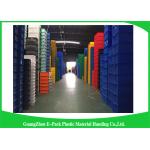 Warehouse Large Plastic Storage Boxes , Space Saving Stackable Plastic Bins