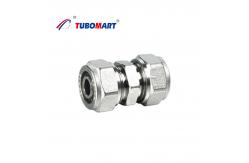 China Durable Pex Tubing Quick Connect Fittings Chrome Plated For Plumbing supplier
