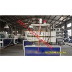 Cold / Hot Water Plastic Pipe Extruder Single Screw Co-Extruding