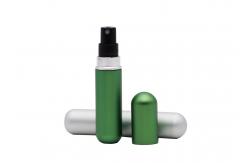 China Mini Spray Perfume Atomizer Tester Bottle 5ml Cosmetic Aluminum supplier
