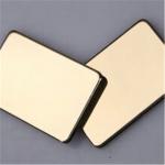 Mould proof 1500mm AA5005 Mirror Aluminum Composite Panel for sale