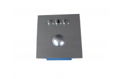 China Black Industrial Trackball Pointing Device / kiosk trackball abrasion - resistant supplier