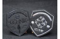China custom embossed labels Brand Name Fabric Badges For Clothes supplier