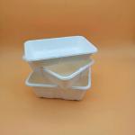 100 Percent Compostable Sugarcane Bagasse Box Clamshell Food Container With Lids
