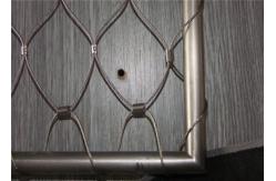 China High Strength Inox Cable Mesh Netting Ferruled Style For Railing Guiding supplier