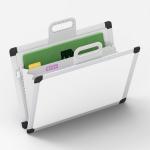 Dry Erase Small Desktop Whiteboard Portable Reusable Durable With Storage Bag
