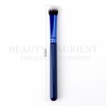 2tones Synthetic Hair Single Eyeshadow Makeup Brush Long Lasting 17.3cm for sale