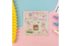 China Distinct Layers Cartoon Sticker Sheet Three Dimensional Stickers Convex Air supplier