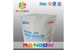 China Reusable Microwave Sterilizer Plastic Pouches Packaging Bags , Standing Up Pouch WIth Zipper supplier