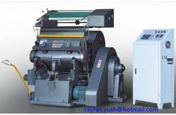 China Platen Die Cutting And Creasing Machine Various Sheet Material Carton Box Making supplier