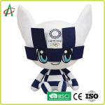 ASTM Washable Tokyo 2021 Olympic Mascot Plush Toys for sale