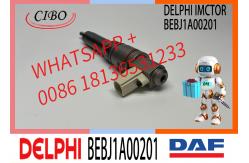 China Diesel Fuel Injector 1820820 1905002 BEBJ1A05001 BEBJ1A00201 For DAF Delphi supplier