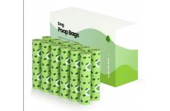 China Custom Printed Compostable Dog Poop Bag Biodegradable Polythene Cornstarch supplier