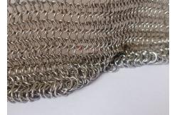 China 0.53x3.81mm Chainmail Ring Mesh As Metal Mesh Curtains supplier