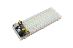 China 5V / 3.3V 830 Points Breadboard For Arduino , MB-102 Electronic Breadboard supplier