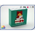 Customized Printed Hinged Lid Paper Box Birthday Present Package for sale