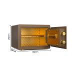 Secure Belongings Inner Size OEM Solid Steel Safe Box For Home for sale