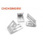 Insulated 4 Hole Metal Spring Clips Full Plastic Coating To Resist Spring Abrasion for sale